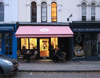 The Hummingbird Bakery in der Portobello Road in Notting Hill (London)