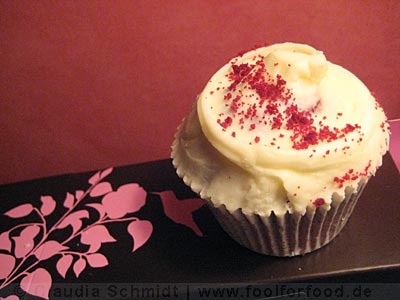 Red Velvet Cupcake der Hummingbird Bakery in London