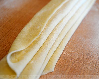 Stringozzi umbri - selbst gemachte Pasta