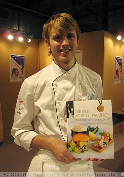 Der norwegische Koch Geir Skeie - Gewinner des Bocuse d'Or mondial 2009