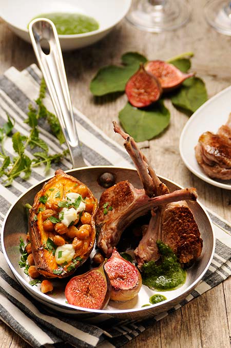 Rezept mit Bild für Lammkoteletts mit Salsa Verde - foolforfood.de