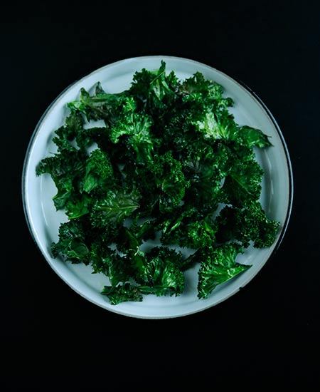 Rezept mit Bild für Kale Chips - foolforfood.de