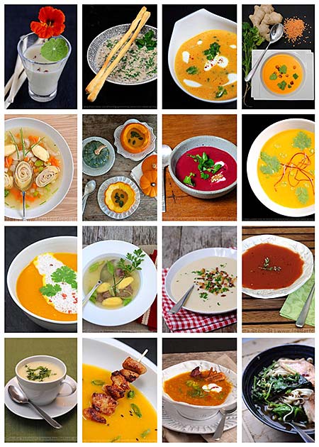 Rezept mit Bild für die besten Suppenrezepte für Herbst und Winter - foolforfood.de