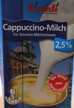 Cappuccino-Milch