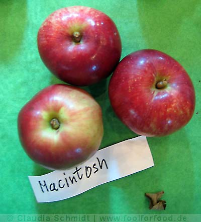 Apfelsorte Macintosh Apfelsorte Macintosh