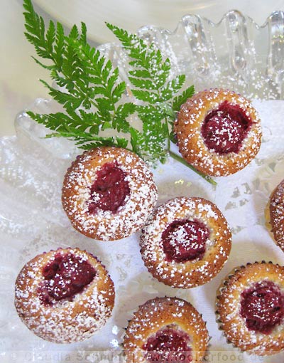 Glutenfreie Himbeer-Muffins