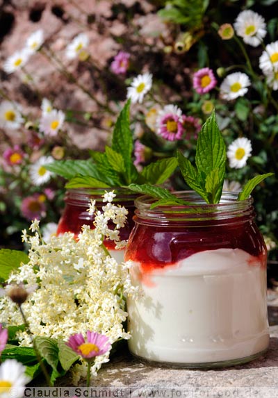 Rezept Erdbeermarmelade Mit Holunderblüten