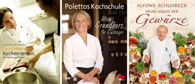 Kochbuch-Neuerscheinungen Herbst 2009: Poletto und Schuhbeck