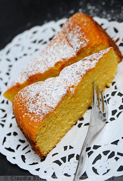 Glutenfreier Mandel-Orangen-Kuchen