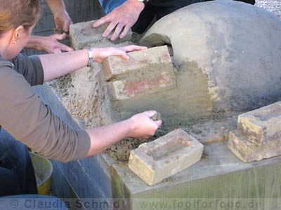 Making of Holzofen