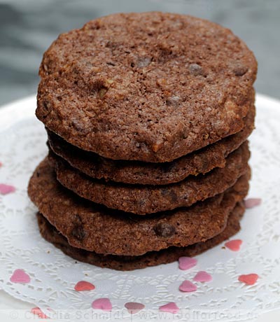 Schokoladen-Kokos-Cookies