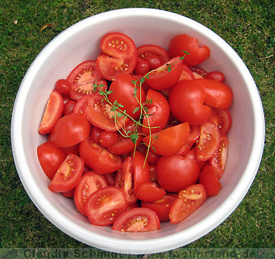 Rezept für Tomaten-Consommé