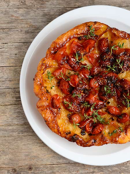 Rezept mit Bild für Tomaten-Tarte-Tatin