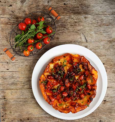 Rezept mit Bild für Tomaten-Tarte-Tatin