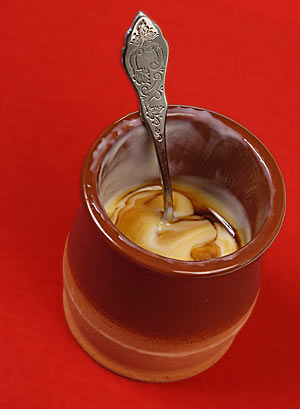 Natillas con Caramelo