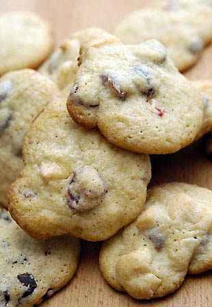 Cranberry- und Cherry-Cookies