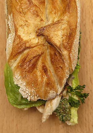Salsa Verde zum Sandwich