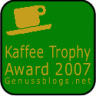 Kaffee Trophy 2007 f?r Fool for Food