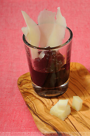 Kirsch-Chutney mit Manchego