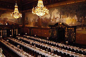 Die Tafel im Rathaus