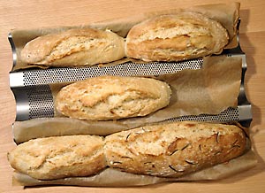 No-Knead-Baguette