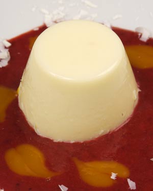 Panna Cotta mit Zitronengras