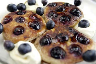 Blueberry Pancakes mit Ricotta