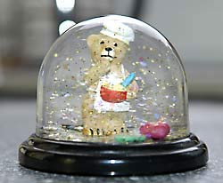 Der Kochb?r im Schneegest?ber