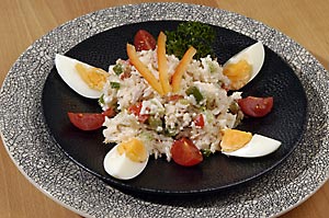 Thunfisch-Reissalat