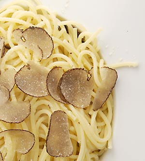 Spaghetti mit Trüffeln
