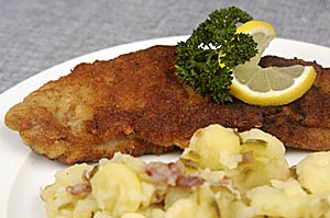 Wiener Schnitzel mit Kartoffelsalat